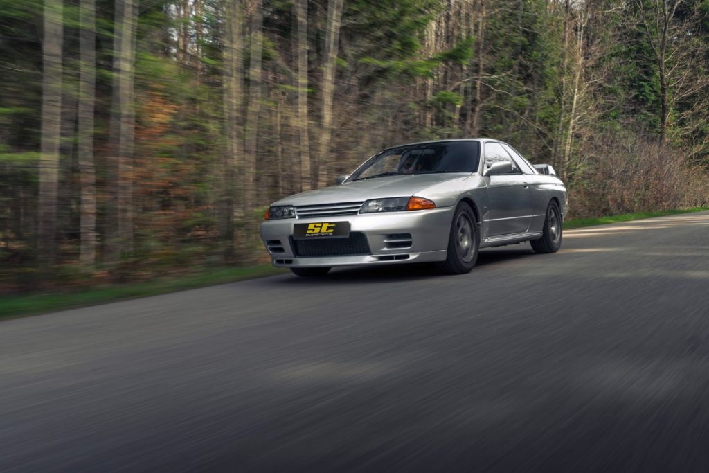 ST coilovers are road legal in Germany for the Nissan R32 Skyline GT-R