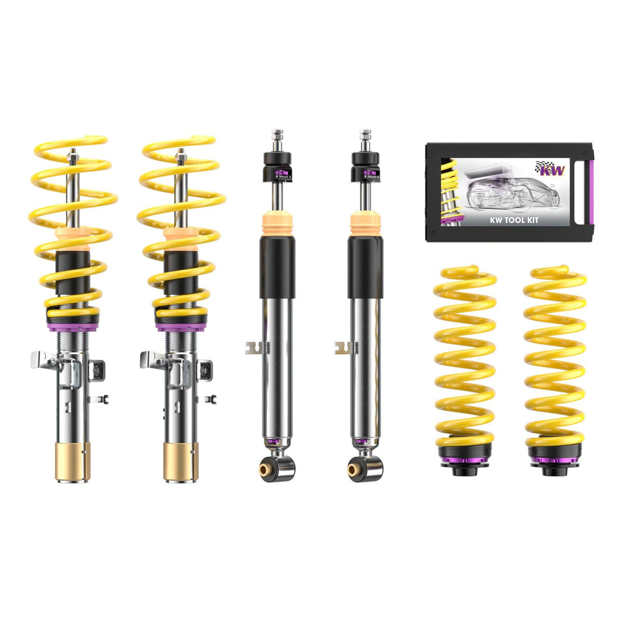 KW Coilover suspension V3 Leveling (incl. canceller kit for electronic suspension)