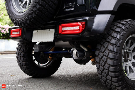 GPF Back Exhaust System (outlet right side) - Suzuki Jimny (EC approved)